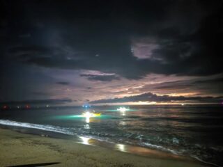 You wouldn't expect to get a shot like this at this hour. I was surprised, too! 

Phones nowadays, even the not so expensive ones, take very good shots, thanks to computational photography and of course, AI.